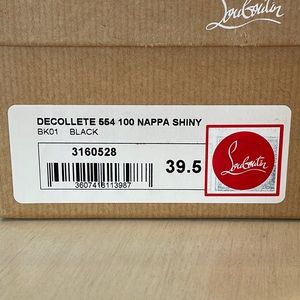Christian Louboutin Decollete 554 100 Nappa Shiny